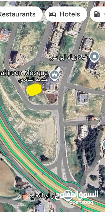 ارض للبيع قرب دوار ام النعاج 4 طوابق