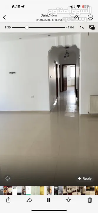 شقه مع روف للبيع في رجم عميش