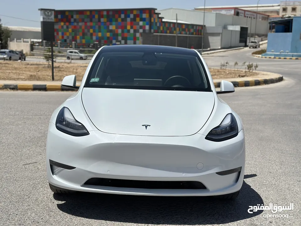 Tesla y (( 2021 Long Range Dual Motor )) Full Loaded 7 Jayeed New