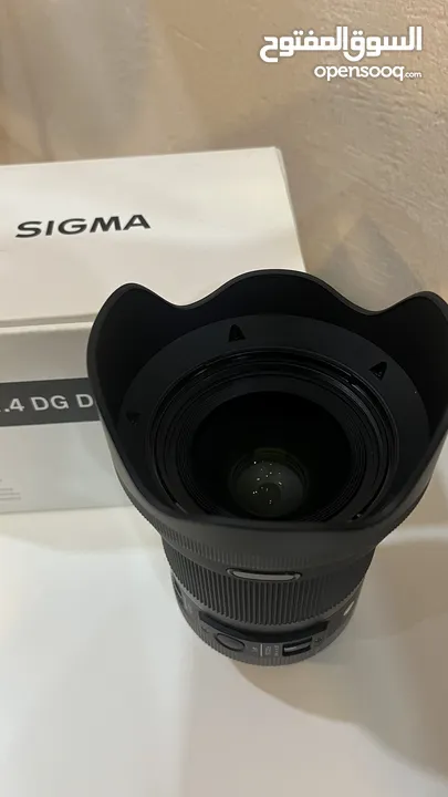 عدسة سيجما 35mm/f1.4 لكاميرا سوني