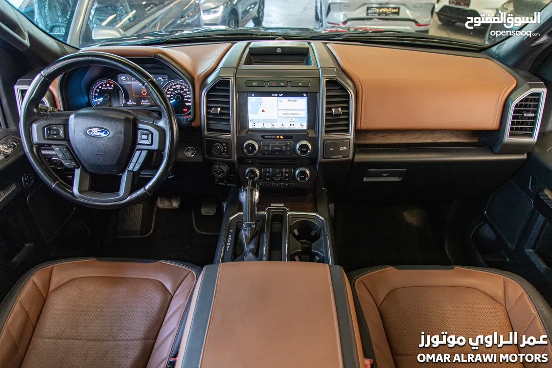 Ford F-150 2018 Limited  البكب بحالة الوكالة