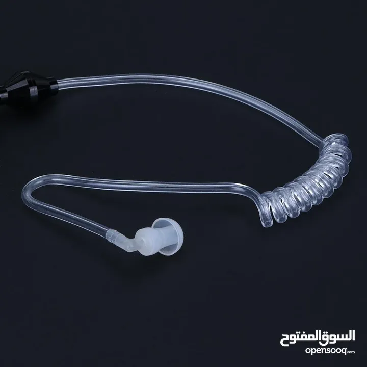 Radiation Earphones Headset Phone Vacuum Tube Air Tube Silicone Earplug