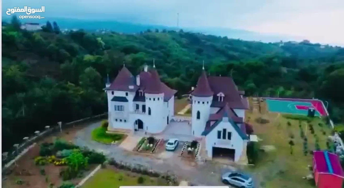 Gothic Architecture Mansion for Sale in Seyitahmet, Beşikdüzü, Trabzon