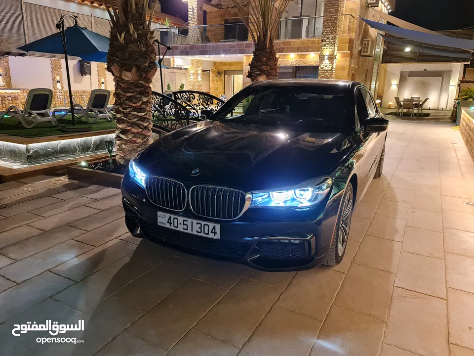 سيارة BMW 740 موديل 2017 مواصفات خاصه فل كامل اعلى مواصفات