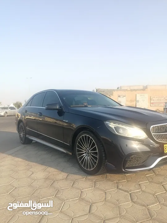 مورسيدس E350 2012 محول2014العادي  الموتر نضيف