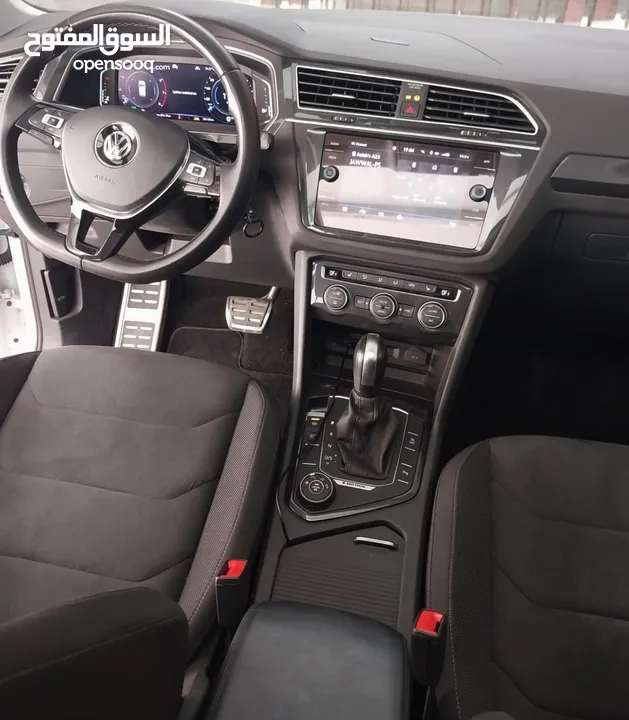 Volkswagen Tiguan R-Line Black Edition 2.0TSI 2021 اقل عداد في فلسطين ! 31000 كم فقط!
