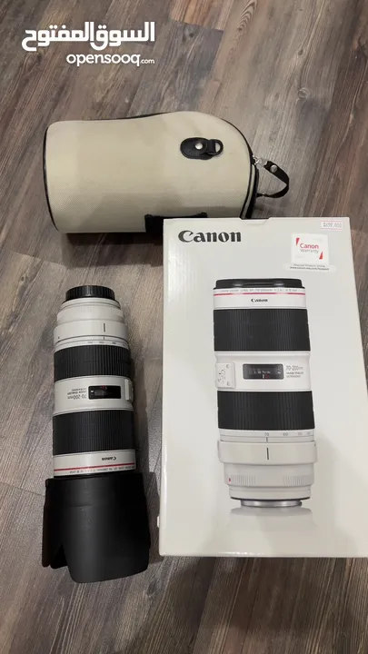 عدسة كانون زوم EF 70-200mm f/2.8L IS III USM