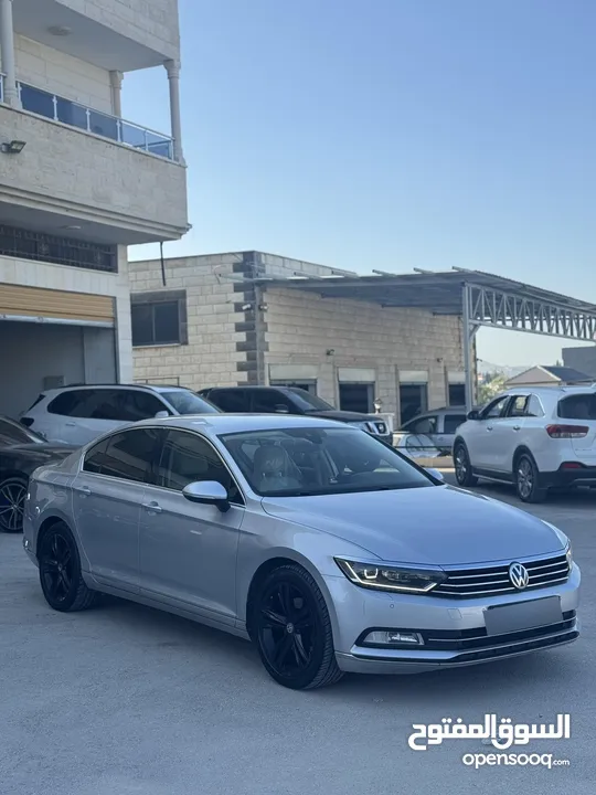 الحبة المميزة  PASSAT 2017 high line  فل إضافات مسكر عدا الفتحة ++ عرابه جنين