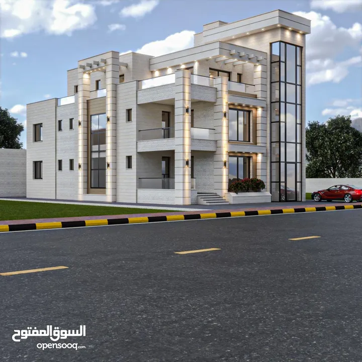 شقة طابقية فاخرة للبيع