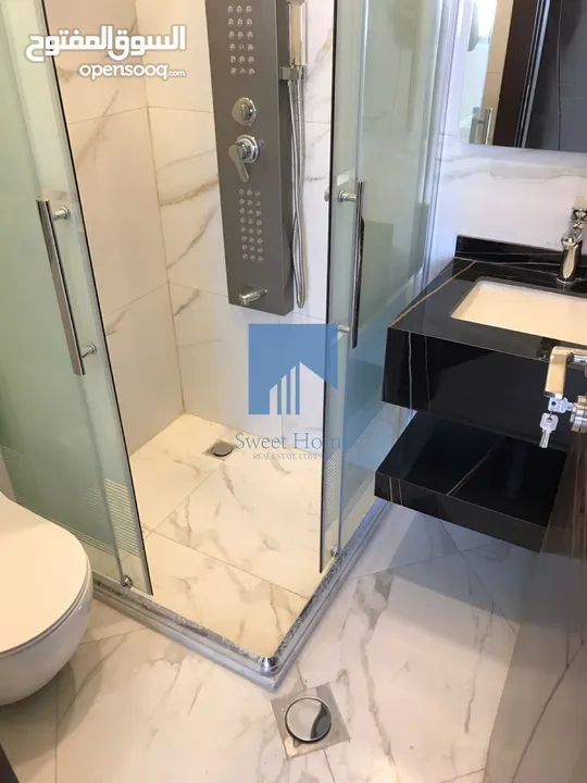 شقة فاخرة للبيع في الجندويل طابق ثالث مع روف دوبلكس 131م تشطيب سوبر ديلوكس لم تسكن
