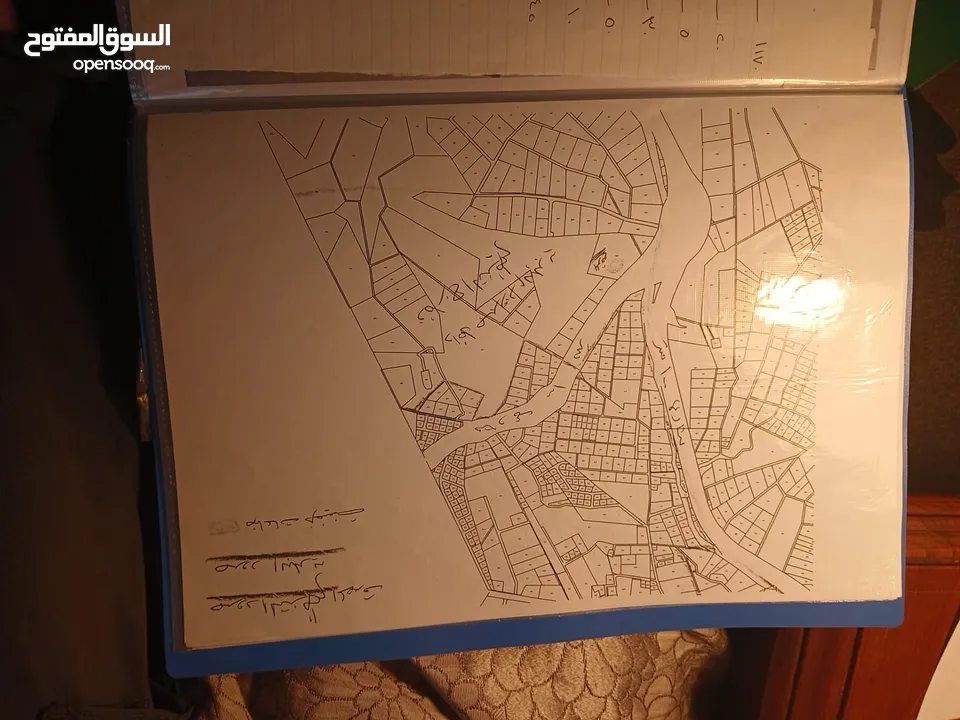 دونم أو أكثر أرض للبيع أو للإيجار (أول سنة مجانا) على الشارع شارع 100 مباشرة قريبة من الجمرك الجديد