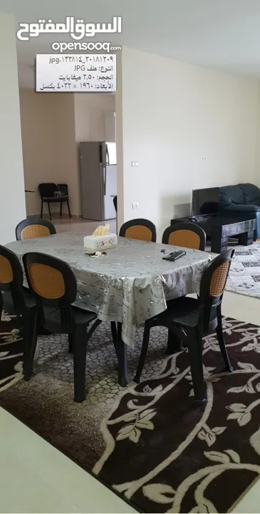 شقه مفروشه للايجار الشهري في موقع مميز