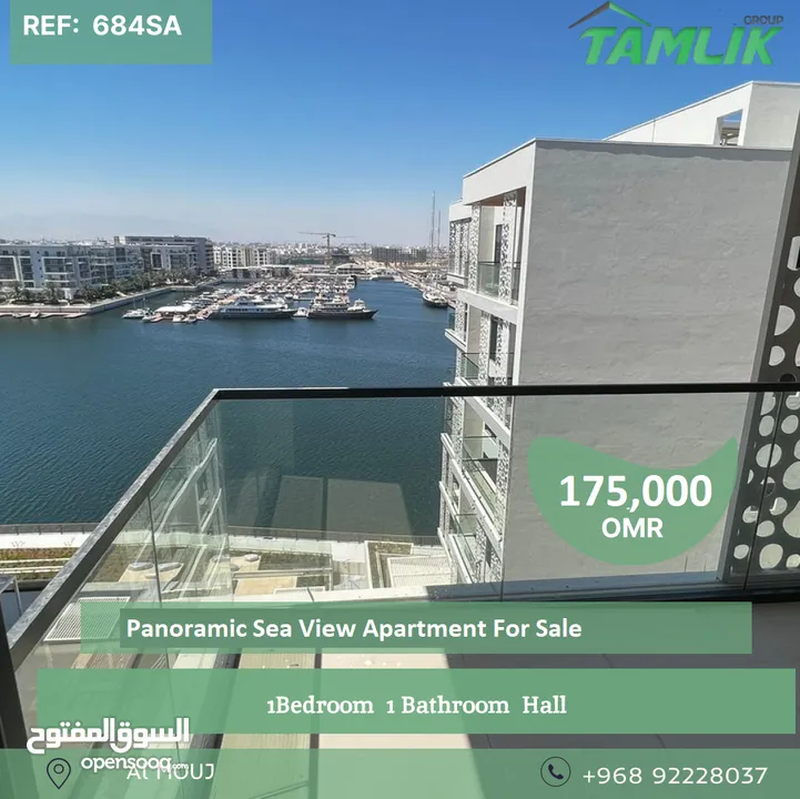 Panoramic Sea View Apartment For Sale In Al MOUJ REF 684SA