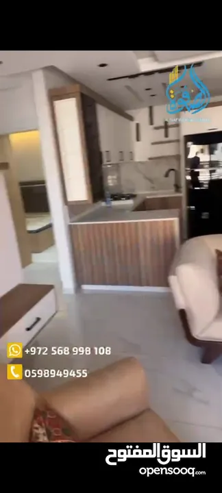 شقه مفروشه سوبر ديلوكس جديده مميزه للايجار