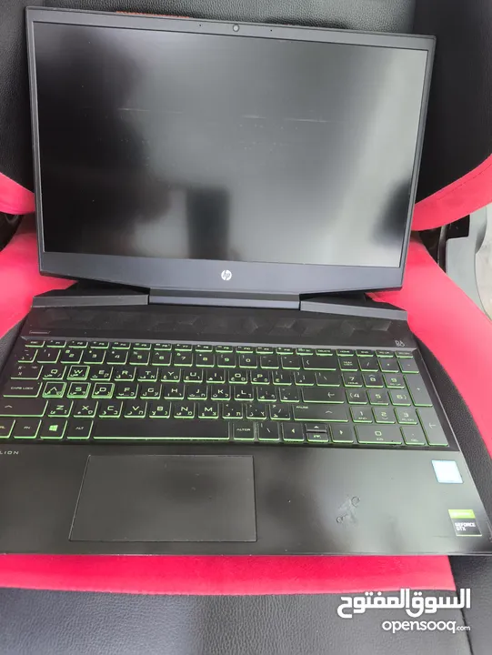 HP PAVILION,  i7‐9750H, GTX 1650, 16 GB DDR4