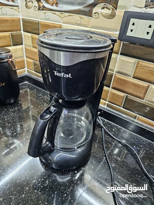 كوفي ميكر نوع تيفال tefal اصلي ثقيل بسعر حرق