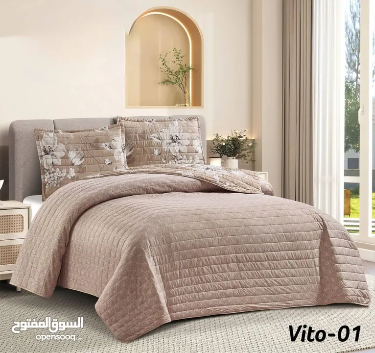 تشكيلة صيف 2025    VITO شرشف غوبلن مزوج مجموعة طقم مكون من 3 قطع: