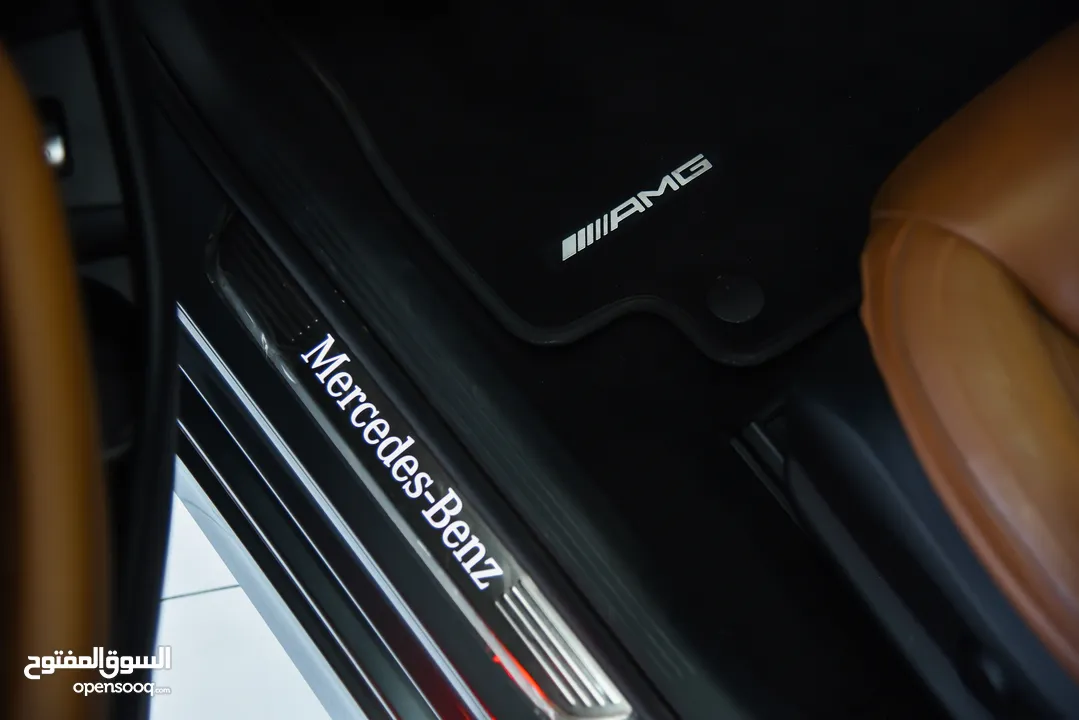 مرسيدس E200 AMG كت داخلي وخارجي 2021 بحالة الوكالة