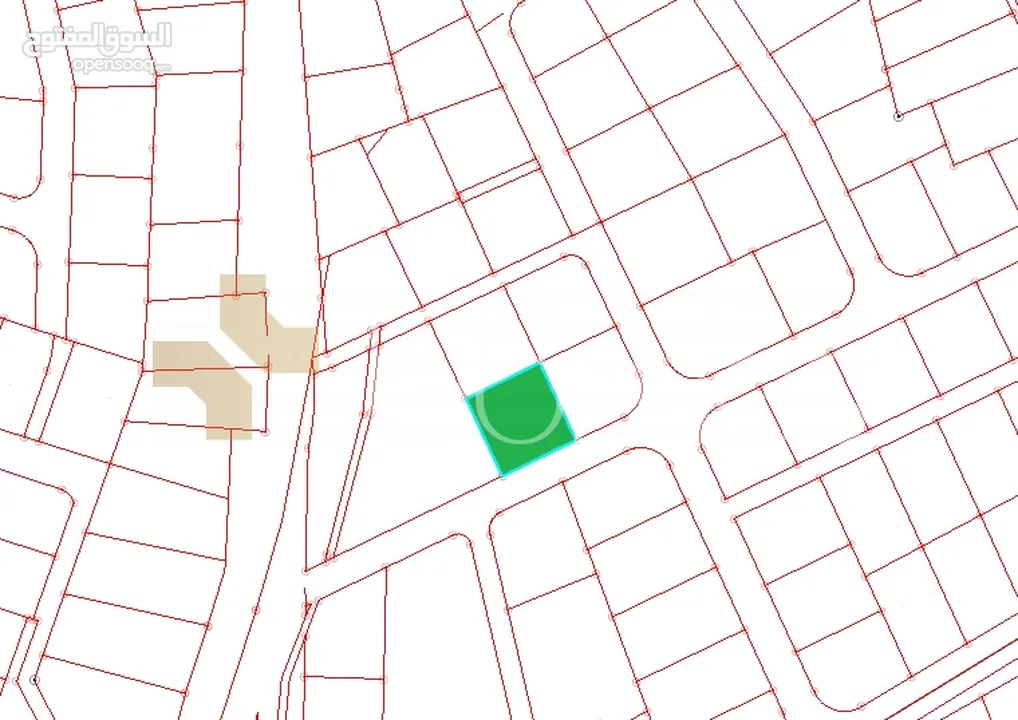 ارض سكنية للبيع في عمان - الحمر بمساحة 1000 م