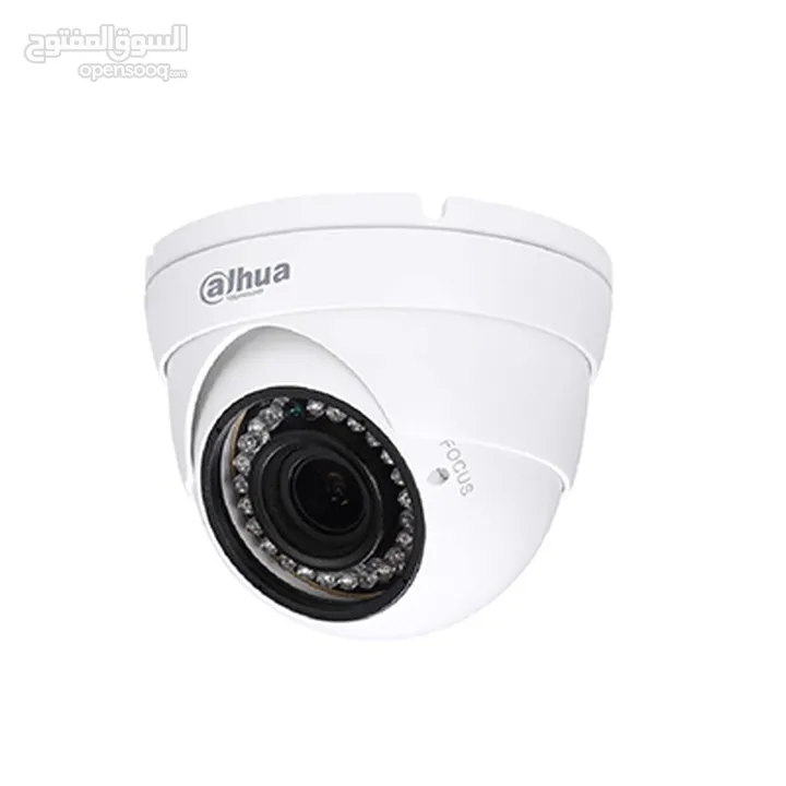 كاميرات مراقبة 2 ميجا بكسل ملون 24 ساعة 4 كاميرات مكفولة 2 سنة HIKVISION 2MP Colorful Bullet Camera