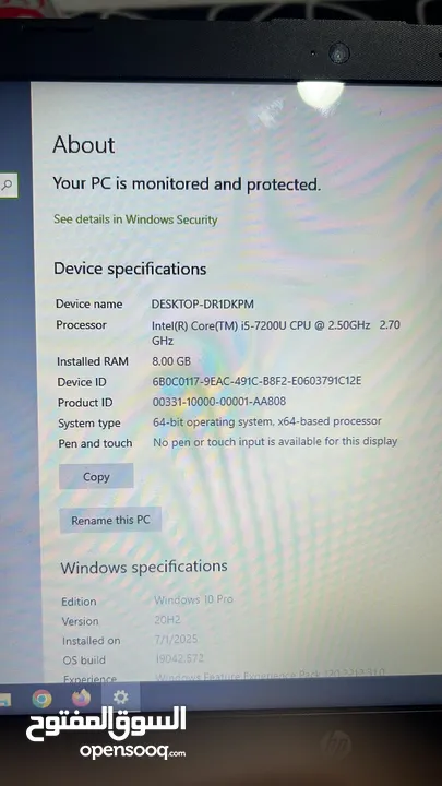 Laptop hp 15