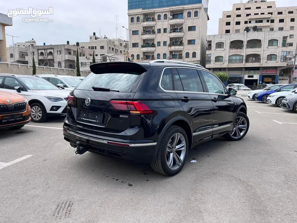 فولكس فاجن تيجوان Rline ترخيص 2020