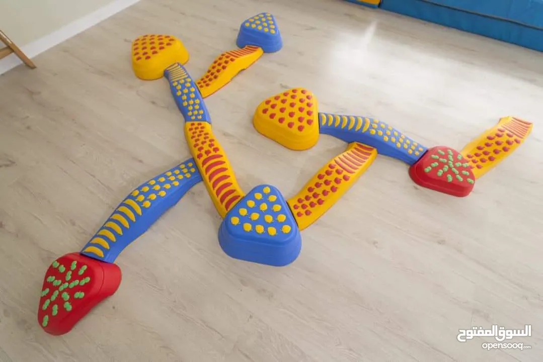 لعبة السيسو البلاستك متعدد الاشكال فردي وثنائي للحضانات ورياض الأطفال وغرف الاطفال