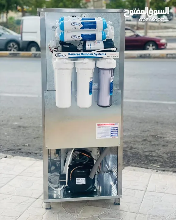 مبرد ماء ستانلس ستيل الدويك للثلاجات العبدلي