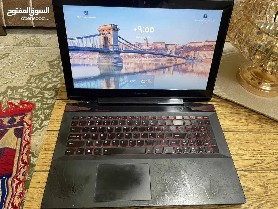 لابتوب لينوفو مستعمل مناسب للجينمنج والطلاب والمهندسين