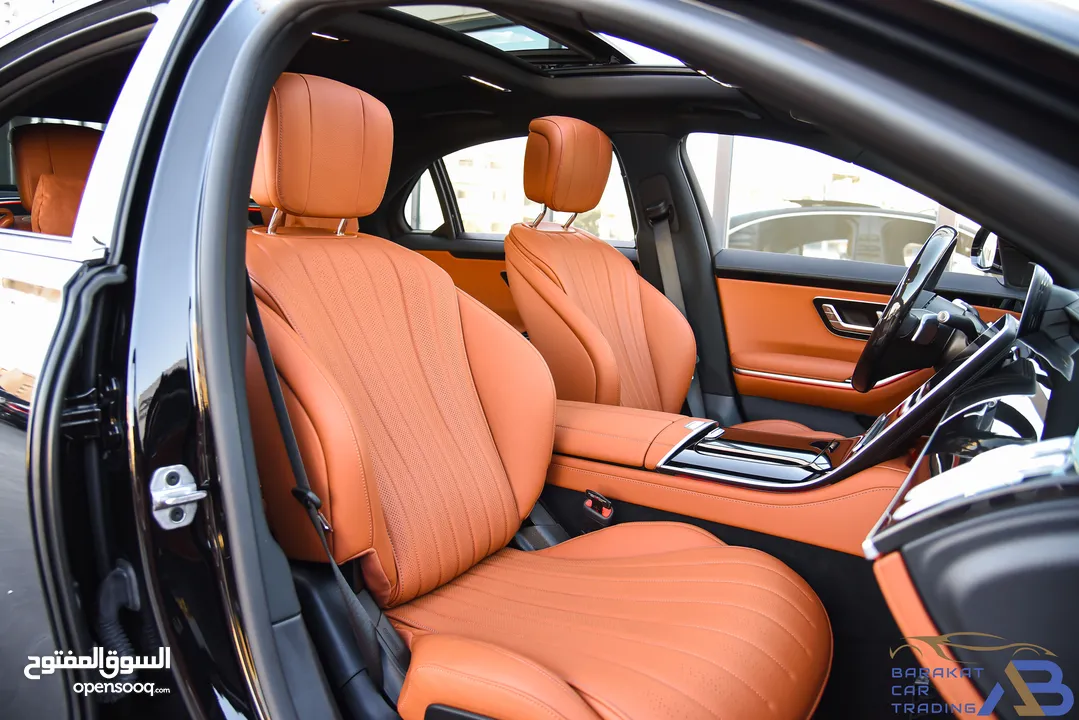 مرسيدس اس كلاس مايلد هايبرد وارد الوكالة 2022 Mercedes S450 4MATIC Mild Hybrid