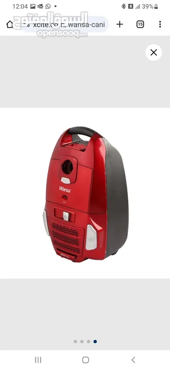 مكنسة كهربائية ماركة وانسا 2400W استعمال خفيف جدا Wansa Canister Vacuum Cleaner 2400W