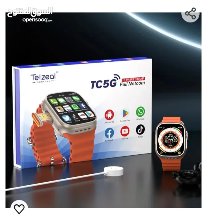 Telzeal tc 5G smart watch for 17 rial