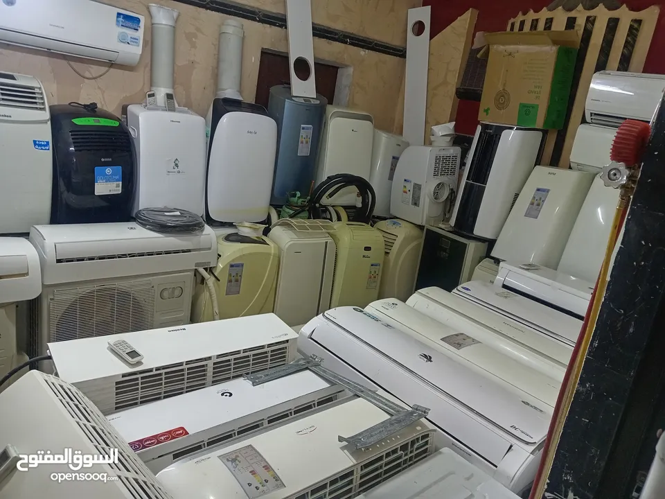 مكيفات جميع الأحجام اسعار مناسبه انفيرتر وعادي أسعار مغريه