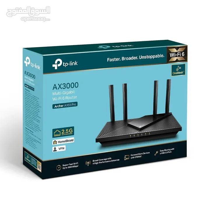 مطلوب راوتر TP-link AX3000موديل AX55pro  I want to buy TP_link AX3000 model AX55pro