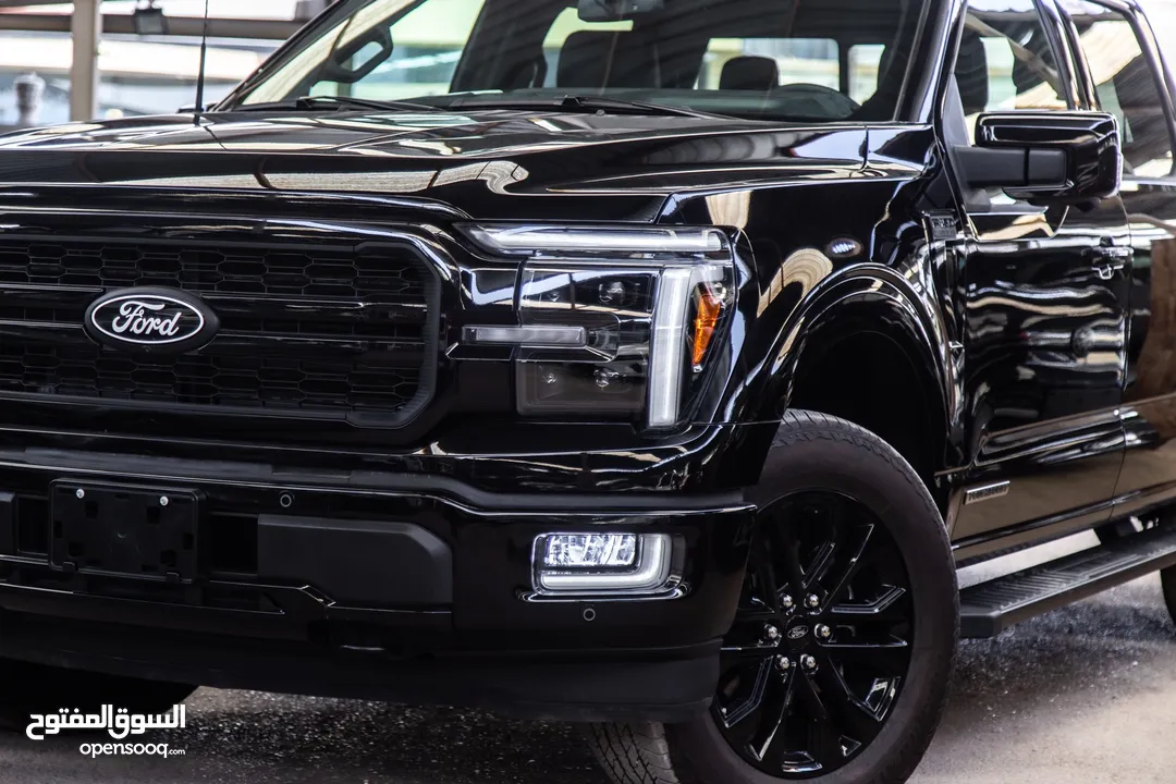 2024 ford f150 hybrid lariat black edition