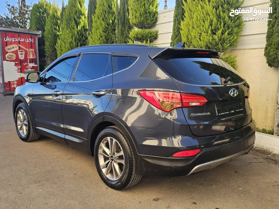 جيب هونداي سنتافي فل ما عدا فتحة لون بترولي مميز سعر حرق على الكاش