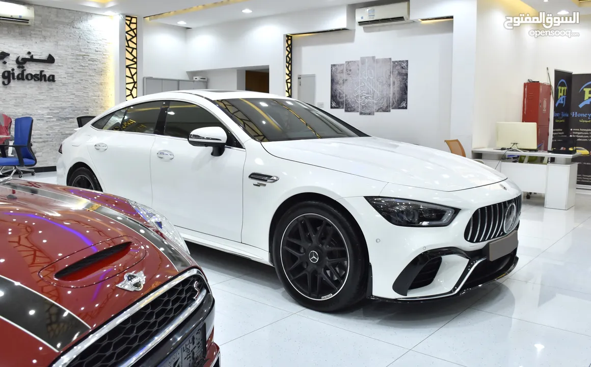 Mercedes Benz GT 43 AMG ( 2021 Model ) in White Color Korean Specs