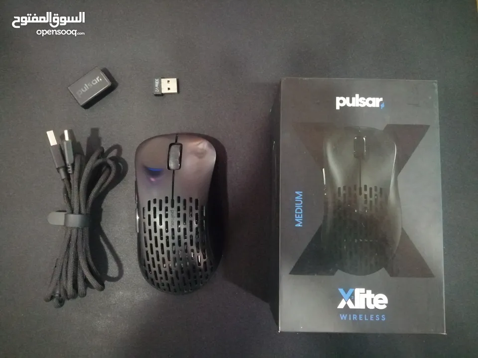 ماوس بولسر اكس لايت 2 وايرليس كيمنك  Pulsar Xlite V2 Wireless Gaming Mouse