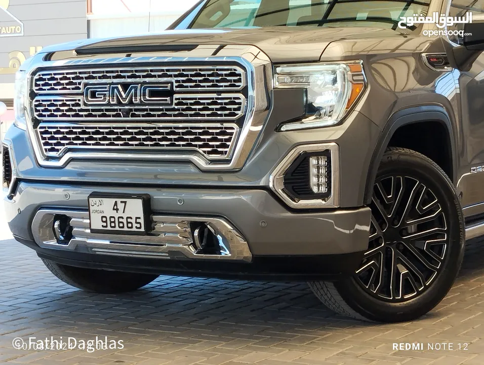 GMC  SIERRA DENALI  2022 Black Edition جمس سييرا 2022 دينالي بلاك ايديشن