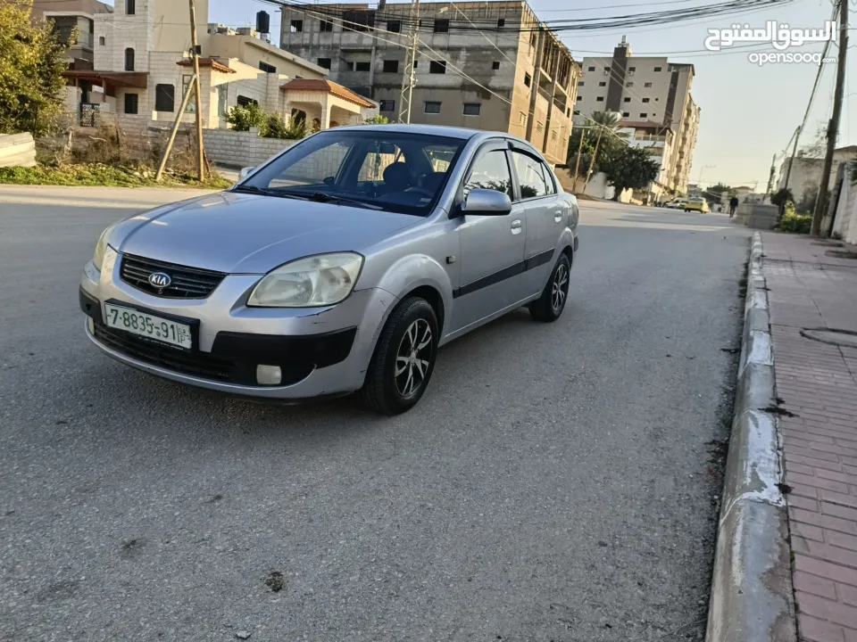 كيا برايد 2009 اتماتك دهان شركه ولا غرام بويا بسعر حرق 32000 ألف نقدا بدل وارد منبدل