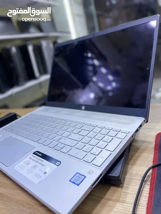 جيل ثامن كور i7 هارد 256 SSD رام 16 شاشة لمس حجم 15.6