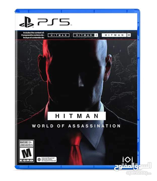 HITMAN: World of Assassination - PlayStation 5 سي دي لعبة هيتمان جديد