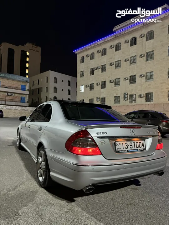 مرسيدس E200 2007 فل كامل فحص كامل 6.3 Amg  بحاله الوكاله مميزه