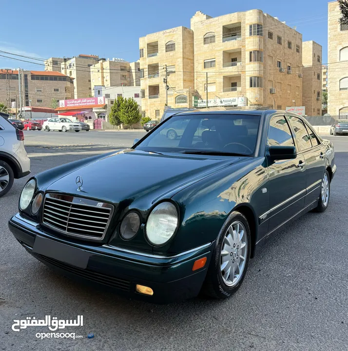 مرسيدس E200 قرش ونص اللجنس موديل 1997 للبيع