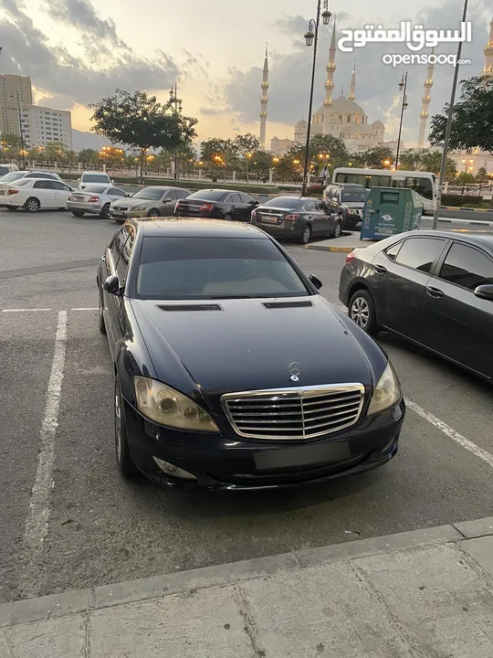 للبيع مرسيدس S 350 Large موديل 2008 خليجي نظيفة