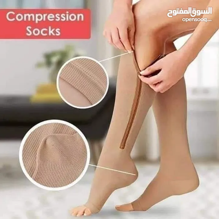 جوارب معالجه الدوالي الطبيه مشد جرابات ضاغطه طبيه لمرضى دوالي القدم جرب طبي للدوالي حزام مشدات
