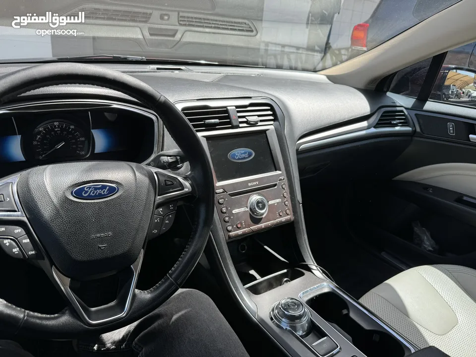 كلين تايتل Ford fusion 2017 Titanium / فورد فيوجن تيتانيوم /اعلى مواصفات فل كامل / اعلى صنف/ 4جيد /