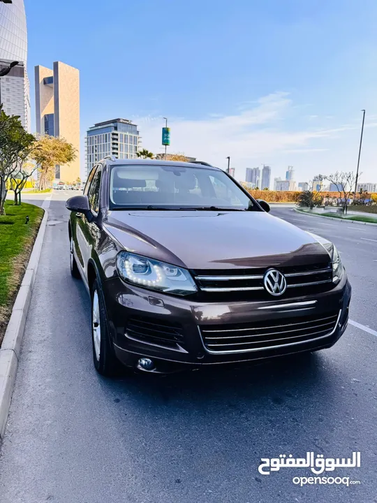 VOLKSWAGON TOUAREG-2012 -3.6L 6 Cylinder-Brown113000km  WELL MAINTAINED FOR SALE