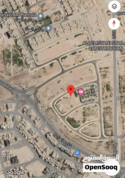 ارض بالهملة بموقع متميز جدا للبيع من المالك مباشرة