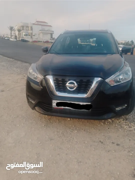 نيسان كيكس اسود 2020  مالك ثاني من الوكيل 13500 دينار كاش او اقساط